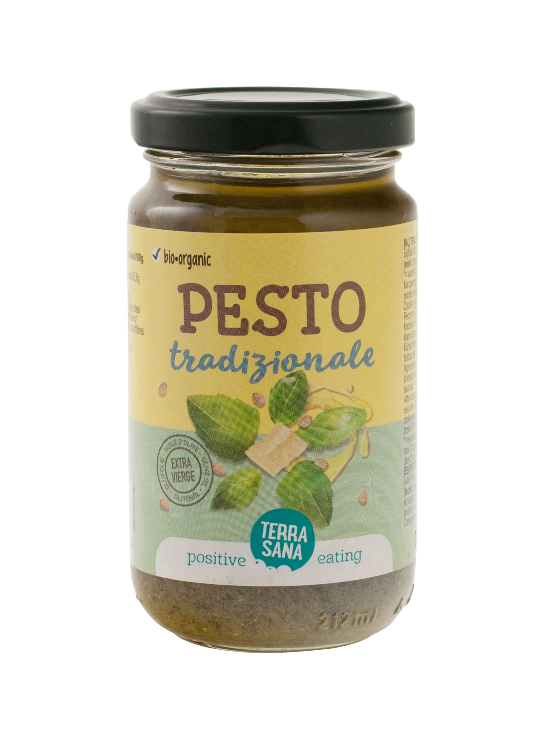 Terrasana Pesto traditionnel bio 180g